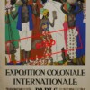 Joseph de la NÉZIÈRE (1873-1944), affiche de L'Exposition Coloniale Internationale de Paris