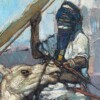 Paul JOUVE, "Touareg Et Méhari Baraquant", circa 1932 – Image 4