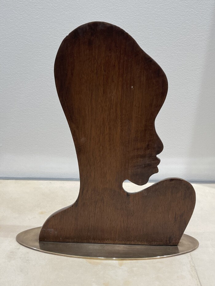 Karl HAGENAUER, sculpture en bois représentant une femme africaine – Image 5
