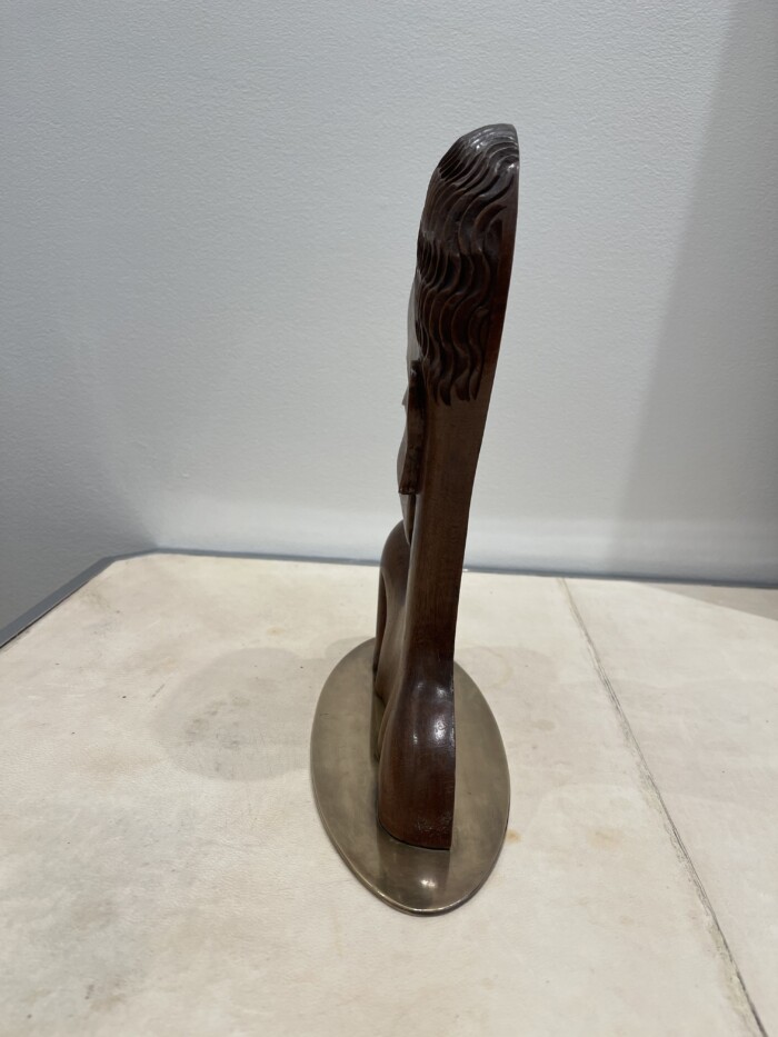 Karl HAGENAUER, sculpture en bois représentant une femme africaine – Image 8