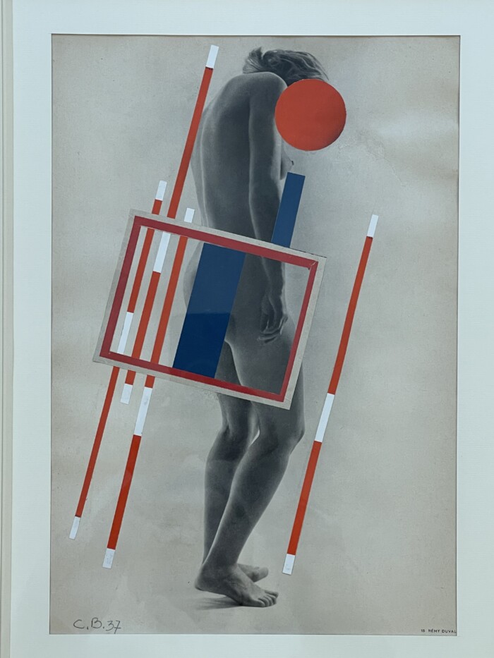 Camille BRYEN, collage constructiviste sur nu photographique par Rémy Duval – Image 2