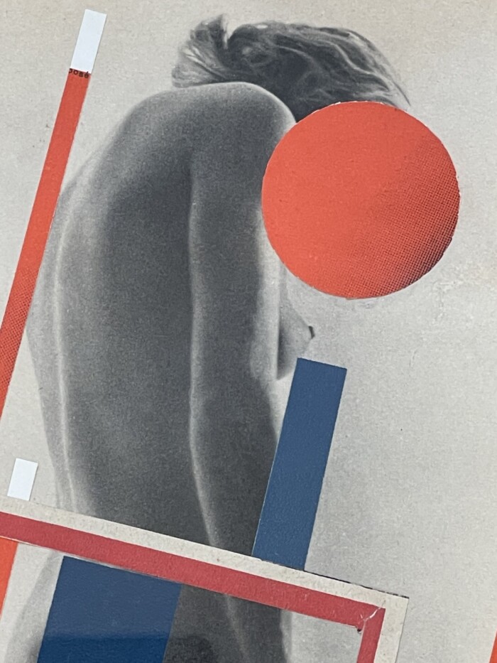 Camille BRYEN, collage constructiviste sur nu photographique par Rémy Duval – Image 3