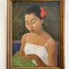 Léa LAFUGIE  (1890-1972), portrait d’une jeune Cambodgienne – Image 2