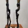 Paire de statuettes de porteuses d’eau,  d’après Karl HAGENAUER, circa 1970 – Image 3