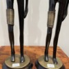 Paire de statuettes de porteuses d’eau,  d’après Karl HAGENAUER, circa 1970 – Image 10