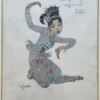Léa LAFUGIE (1890-1972), gouache d'une danseuse Birmane – Image 2