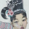 Léa LAFUGIE (1890-1972), gouache d'une danseuse Birmane – Image 6