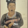 Léa LAFUGIE (1890-1972), aquarelle d’un enfant et d'une femme "Ta Moc" – Image 2