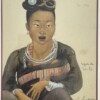 Léa LAFUGIE (1890-1972), aquarelle d’un enfant et d'une femme "Ta Moc" – Image 3