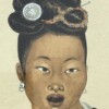 Léa LAFUGIE (1890-1972), aquarelle d’un enfant et d'une femme "Ta Moc" – Image 5