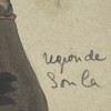 Léa LAFUGIE (1890-1972), aquarelle d’un enfant et d'une femme "Ta Moc" – Image 6