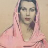 Gustave BRISGAND (1867-1944), portrait d'une femme portant le voile – Image 2