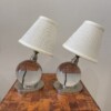 Jacques ADNET (1900-1984), lampes boule de cristal pour Baccarat – Image 3