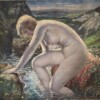 "Le bain", Yasushi Tanaka (1886-1941)