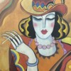 "Femme à la cigarette", Hugo Scheiber (1873-1950) – Image 2