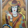 "Femme à la cigarette", Hugo Scheiber (1873-1950)