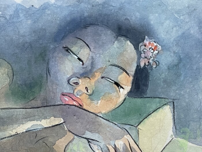 "La fumeuse d'opium" Léa Lafugie (1890-1972) – Image 6