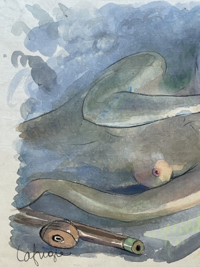 "La fumeuse d'opium" Léa Lafugie (1890-1972) – Image 8
