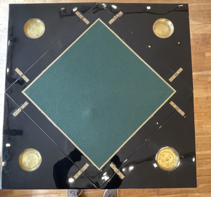 Table à jeu portefeuille, René Joubert & Philippe Petit, France, 1930 – Image 3