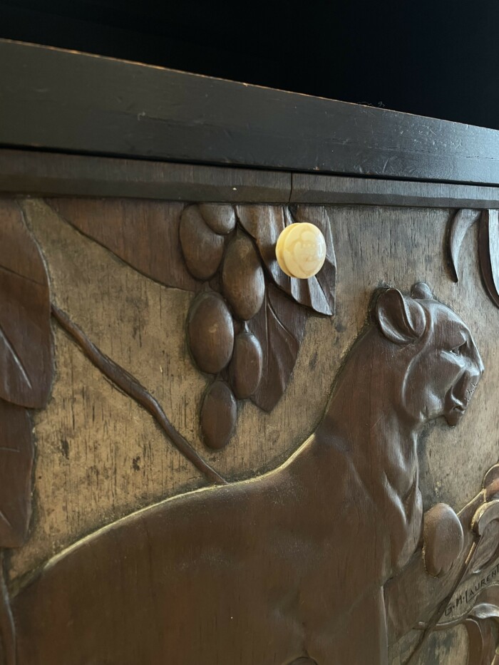 Cabinet en bois noirci, Georges Henri Laurent (1880-1940) – Image 3