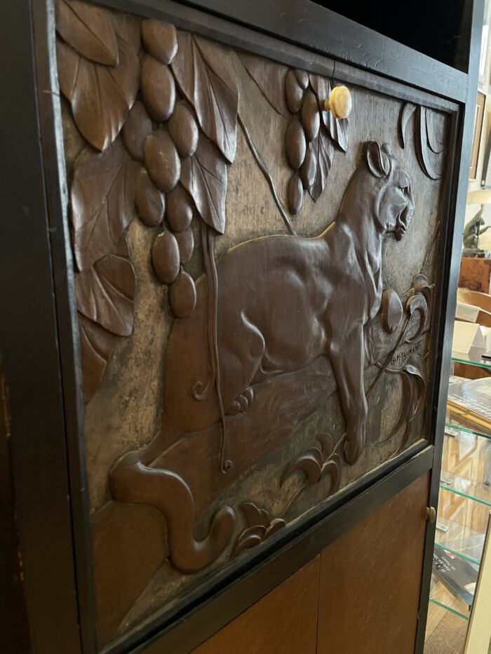 Cabinet en bois noirci, Georges Henri Laurent (1880-1940) – Image 7