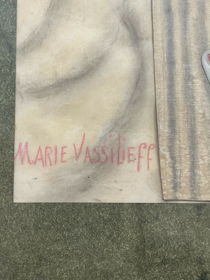 "Portrait de jeune femme", Marie Vassilieff (1884-1957) – Image 4