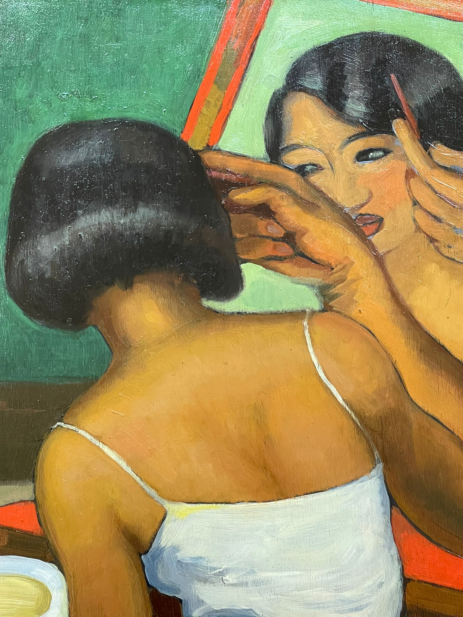 Jeune siamoise à sa toilette, Léa LAFUGIE (1890-1972) – Image 5