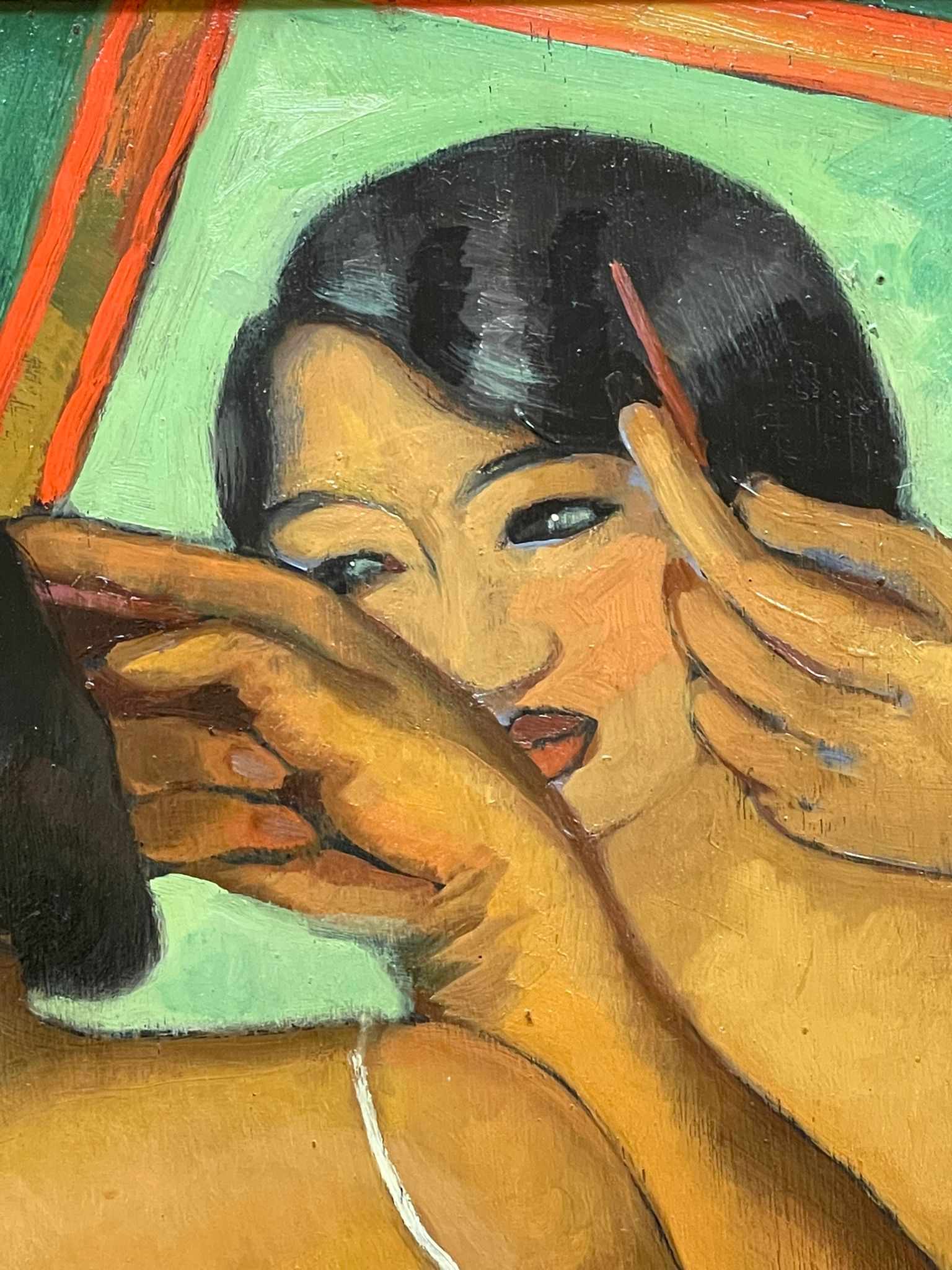 Jeune siamoise à sa toilette, Léa LAFUGIE (1890-1972) – Image 6