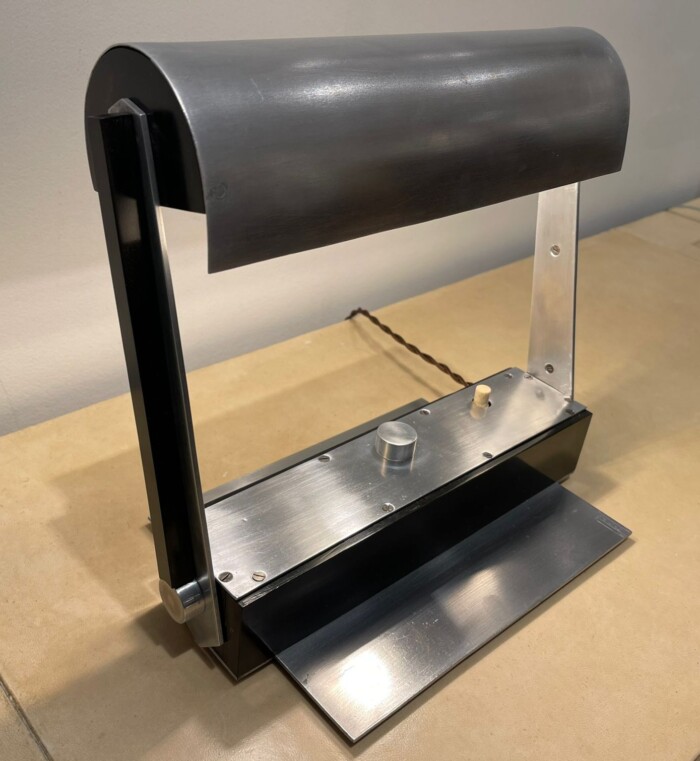 Rare Lampe Piano, modèle n°58, Jacques LE CHEVALLIER (1896-1987) et René KOECHLIN (1866-1951), 1929, art déco, France