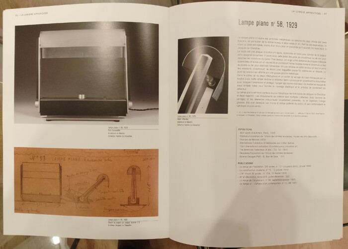 Rare Lampe Piano, modèle n°58, Jacques LE CHEVALLIER (1896-1987) et René KOECHLIN (1866-1951), 1929, art déco, France – Image 18