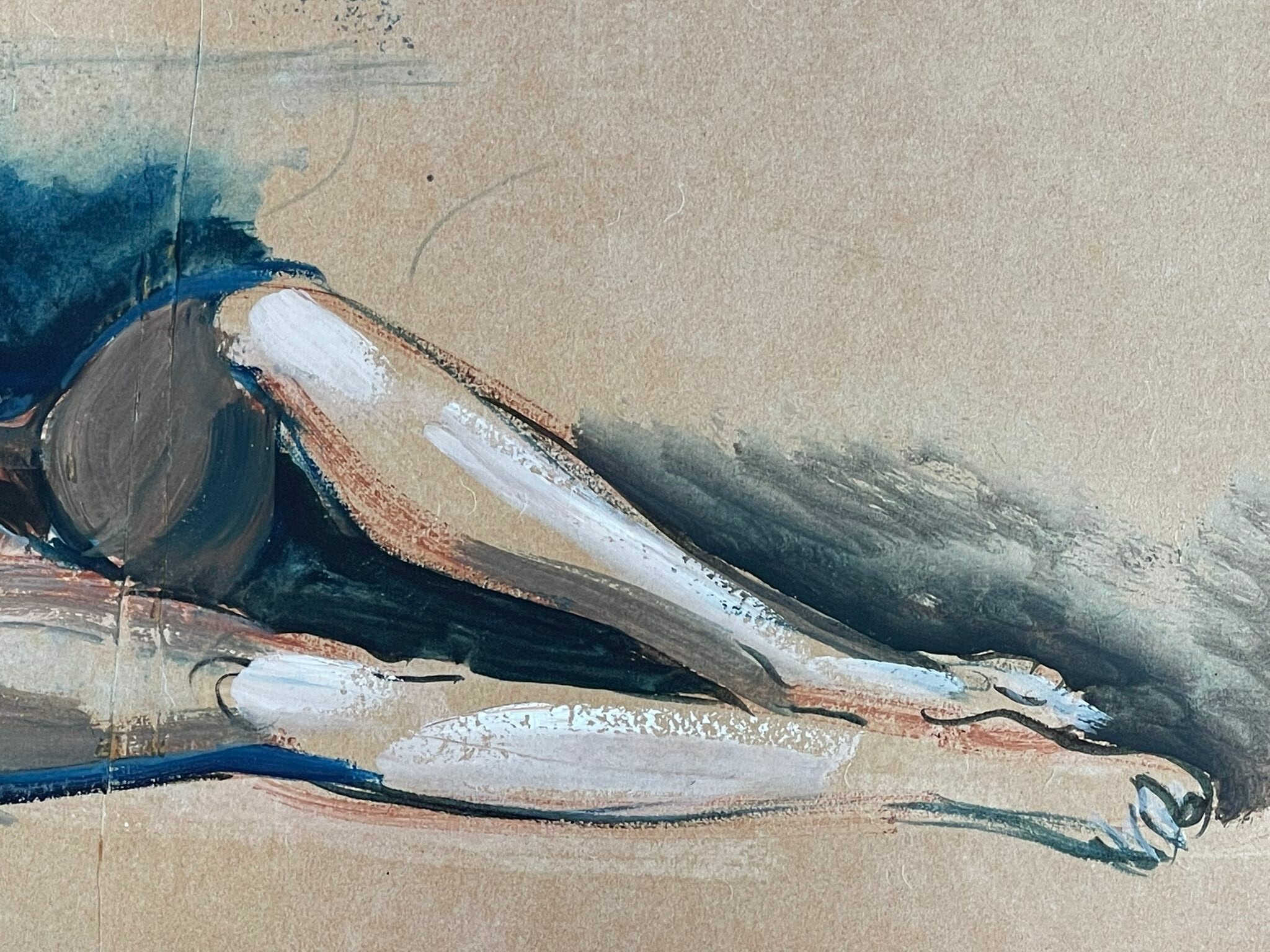 Henry de Waroquier (1881–1970) « Nu allongé » – Image 8