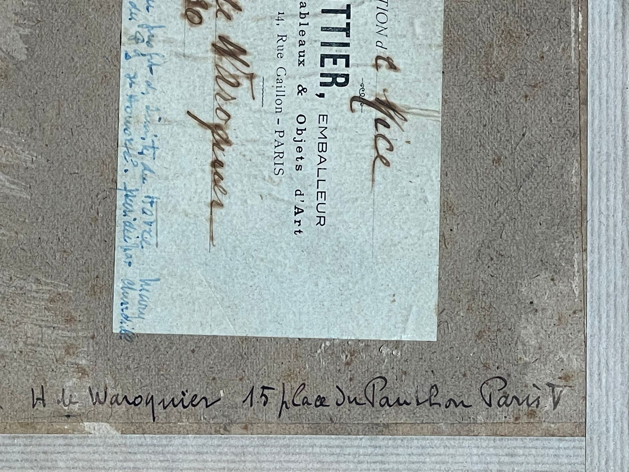 Henry de Waroquier (1881–1970) « Nu allongé » – Image 14